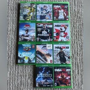 XBOX One Game Bundle (11 games)